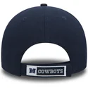 new-era-curved-brim-9forty-the-league-dallas-cowboys-nfl-white-and-navy-blue-adjustable-cap