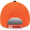 new-era-curved-brim-9forty-the-league-denver-broncos-nfl-orange-and-navy-blue-adjustable-cap