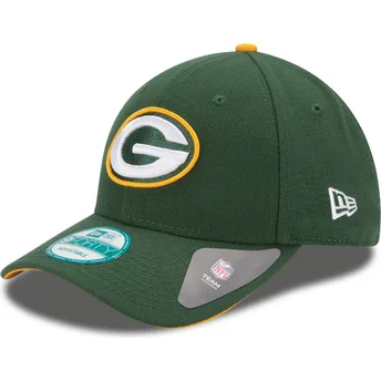 new-era-curved-brim-9forty-the-league-green-bay-packers-nfl-green-adjustable-cap