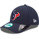 new-era-curved-brim-9forty-the-league-houston-texans-nfl-navy-blue-adjustable-cap