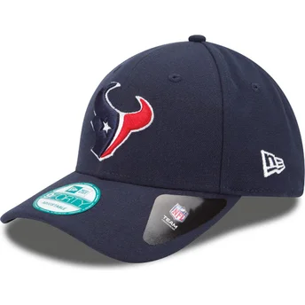 marineblaue-verstellbare-9forty-the-league-kappe-der-houston-texans-nfl-von-new-era