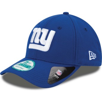 New Era Curved Brim 9FORTY The League New York Giants NFL Adjustable Cap blau
