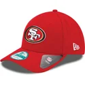 gorra-curva-roja-ajustable-9forty-the-league-de-san-francisco-49ers-nfl-de-new-era