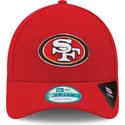 gorra-curva-roja-ajustable-9forty-the-league-de-san-francisco-49ers-nfl-de-new-era