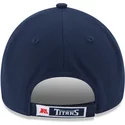 casquette-courbee-bleue-marine-ajustable-9forty-the-league-tennessee-titans-nfl-new-era