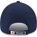 new-era-curved-brim-9forty-the-league-tennessee-titans-nfl-navy-blue-adjustable-cap