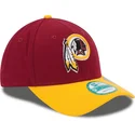 mutzen-gebogen-rot-verstellbares-band-9forty-the-league-der-washington-commanders-nfl-von-new-era