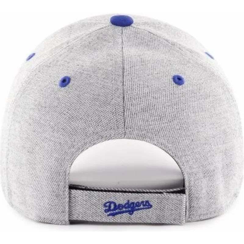mutzen-gebogen-grau-verstellbares-band-der-los-angeles-dodgers-mlb-von-47-brand mutzen-gebogen-grau-verstellbares-band-der-los-angeles-dodgers-mlb-von-47-brand