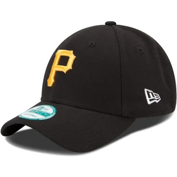 new-era-curved-brim-9forty-the-league-pittsburgh-pirates-mlb-black-adjustable-cap