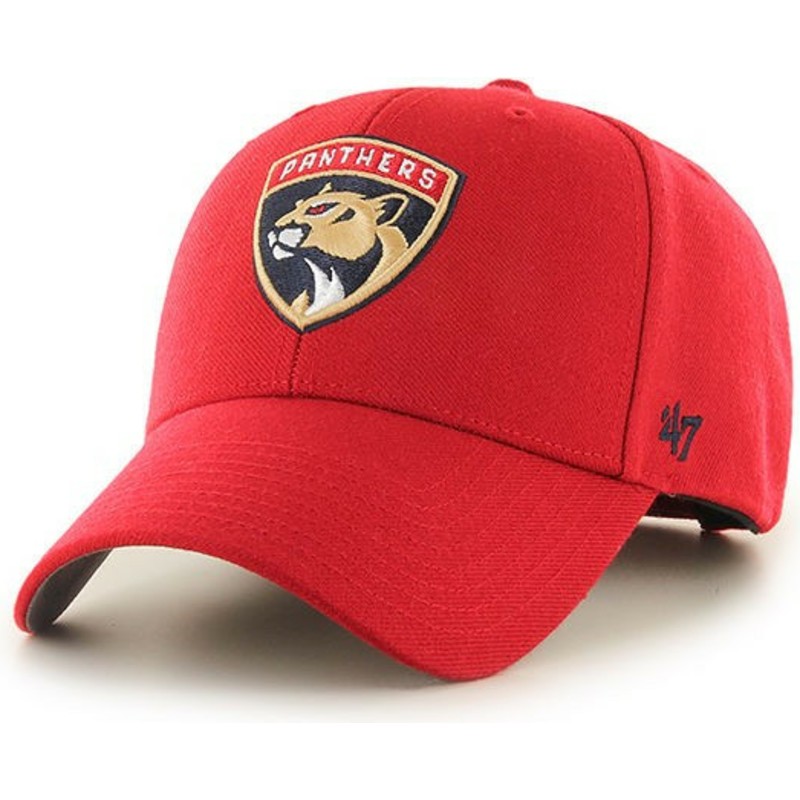 casquette-courbee-rouge-florida-panthers-nhl-mvp-47-brand