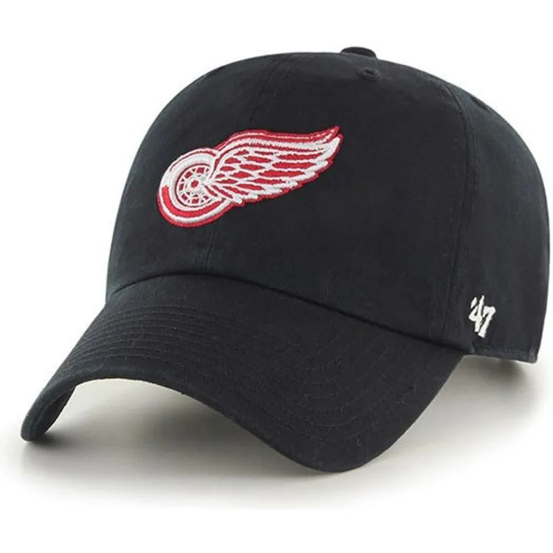 mutzen-gebogen-schwarz-verstellbares-band-der-detroit-red-wings-nhl-von-47-brand