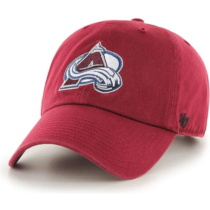 mutzen-gebogen-rot-verstellbares-band-der-colorado-avalanche-nhl-von-47-brand