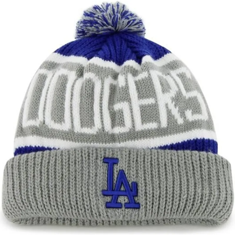 mutzen-pompon-grau-der-los-angeles-dodgers-mlb-von-47-brand