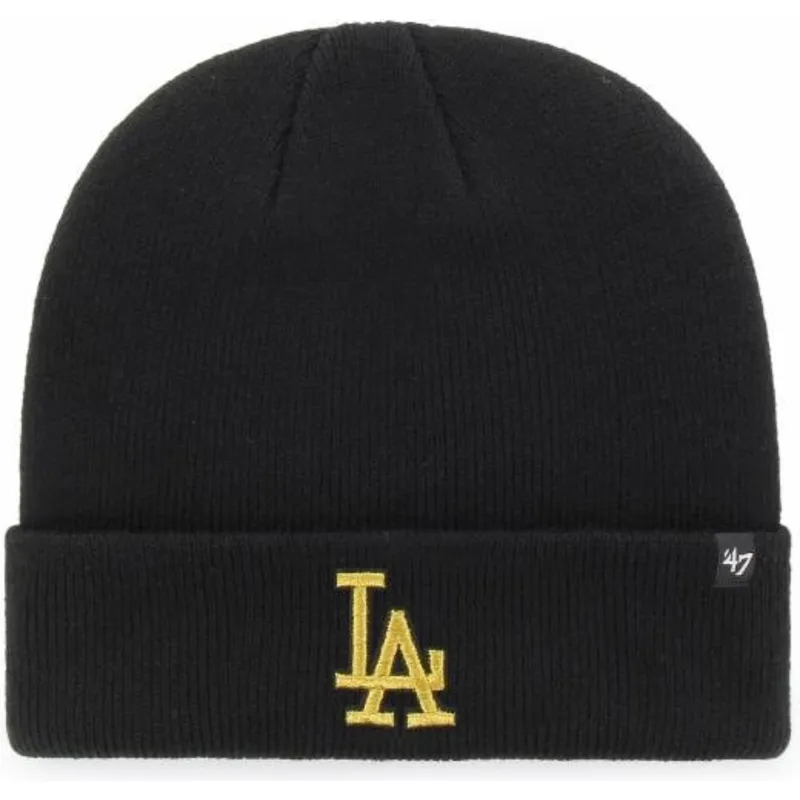 mutzen-schwarz-oro-der-los-angeles-dodgers-mlb-von-47-brand mutzen-schwarz-oro-der-los-angeles-dodgers-mlb-von-47-brand