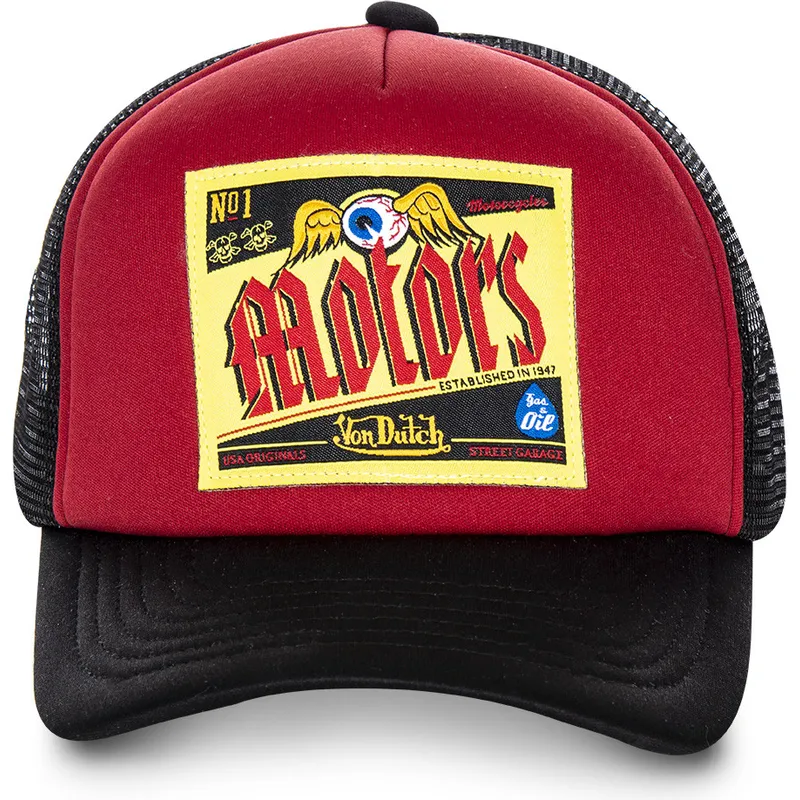 mutzen-gebogen-rot-snapback-von-von-dutch