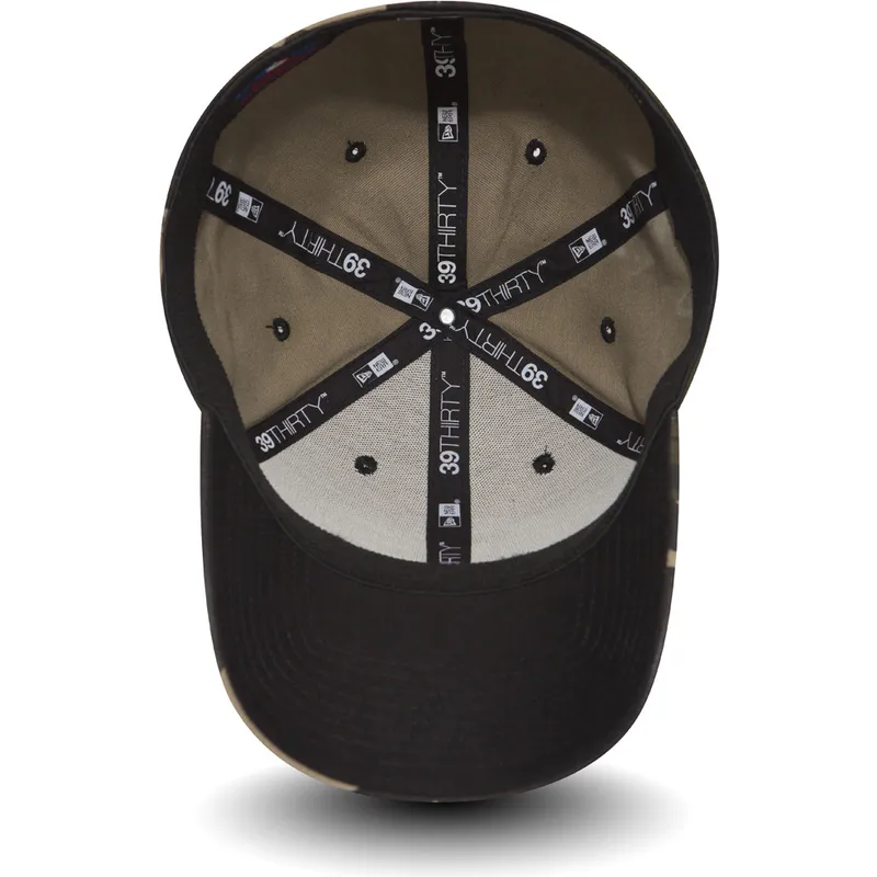 mutzen-gebogen-tarnung-angepasst-negro-39thirty-essential-der-los-angeles-dodgers-mlb-von-new-era