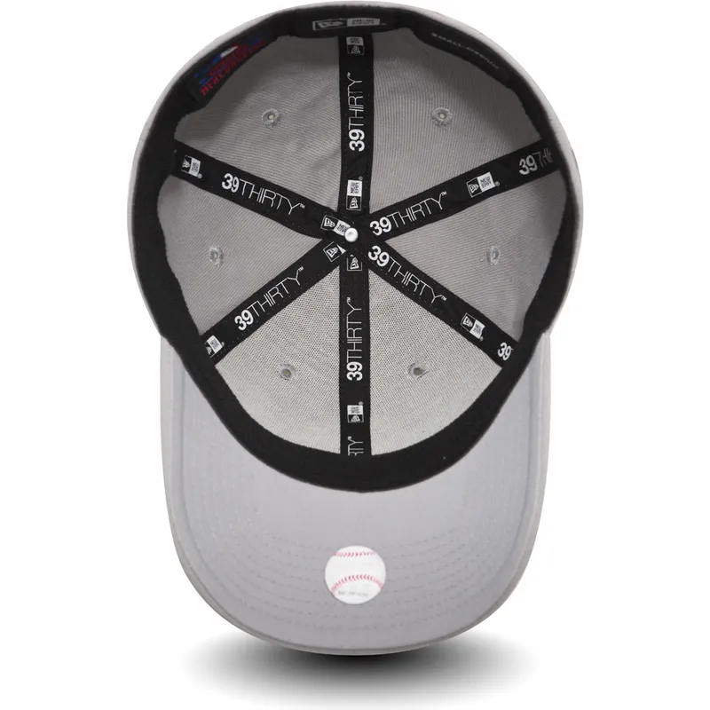 mutzen-gebogen-grau-angepasst-fur-kinder-39thirty-stretch-rubber-emblem-der-new-york-yankees-mlb-von-new-era mutzen-gebogen-grau-angepasst-fur-kinder-39thirty-stretch-rubber-emblem-der-new-york-yankees-mlb-von-new-era