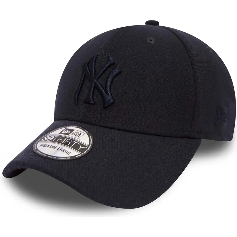 mutzen-gebogen-marineblau-angepasst-39thirty-club-coop-der-new-york-yankees-mlb-von-new-era