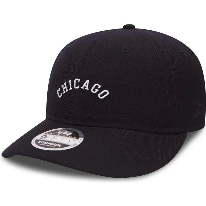 mutzen-gebogen-marineblau-verstellbares-band-9fifty-low-profile-city-series-der-chicago-white-sox-mlb-von-new-era