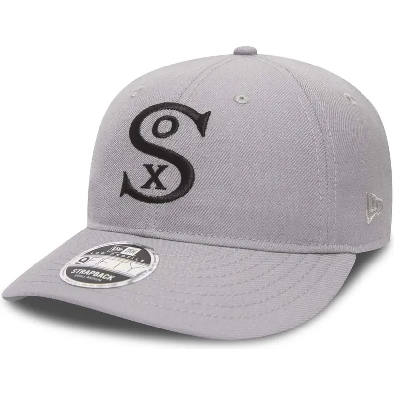 mutzen-gebogen-grau-verstellbares-band-9fifty-low-profile-city-series-der-chicago-white-sox-mlb-von-new-era