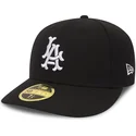 mutzen-gebogen-schwarz-angepasst-59fifty-coop-wool-der-los-angeles-dodgers-mlb-von-new-era