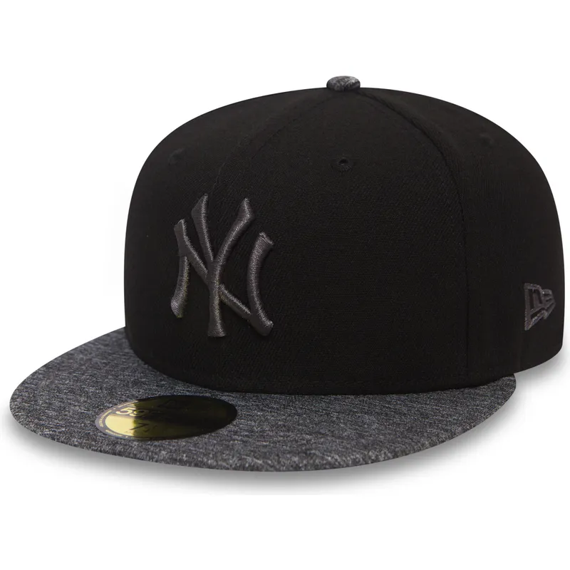 mutzen-flach-schwarz-angepasst-59fifty-grey-collection-der-new-york-yankees-mlb-von-new-era