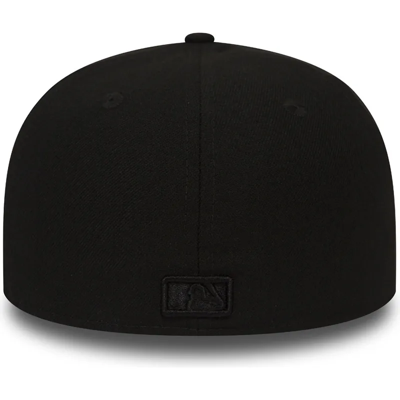mutzen-flach-schwarz-angepasst-59fifty-night-time-der-new-york-yankees-mlb-von-new-era