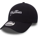 new-era-curved-brim-9fifty-low-profile-history-philadelphia-phillies-mlb-adjustable-cap-verstellbar-marineblau