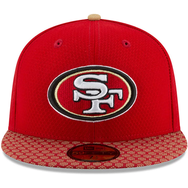mutzen-flach-rot-angepasst-59fifty-sideline-der-san-francisco-49ers-nfl-von-new-era