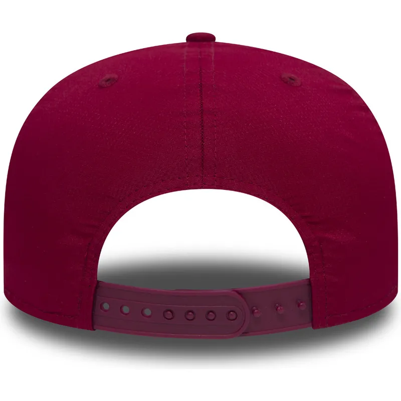 mutzen-flach-rot-snapback-9fifty-nano-ripstop-der-boston-red-sox-mlb-von-new-era