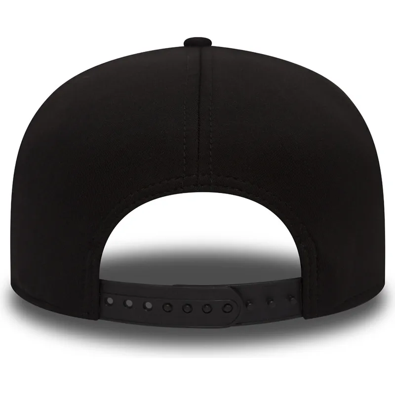 mutzen-flach-schwarz-snapback-9fifty-jersey-tech-der-los-angeles-dodgers-mlb-von-new-era