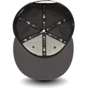 mutzen-flach-stein-snapback-negro-9fifty-league-essential-der-los-angeles-dodgers-mlb-von-new-era