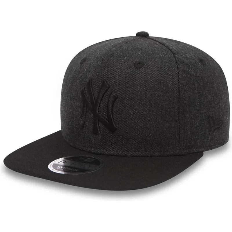 mutzen-flach-schwarz-snapback-9fifty-seasonal-heather-der-new-york-yankees-mlb-von-new-era mutzen-flach-schwarz-snapback-9fifty-seasonal-heather-der-new-york-yankees-mlb-von-new-era