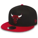 mutzen-flach-schwarz-snapback-9fifty-der-chicago-bulls-nba-von-new-era