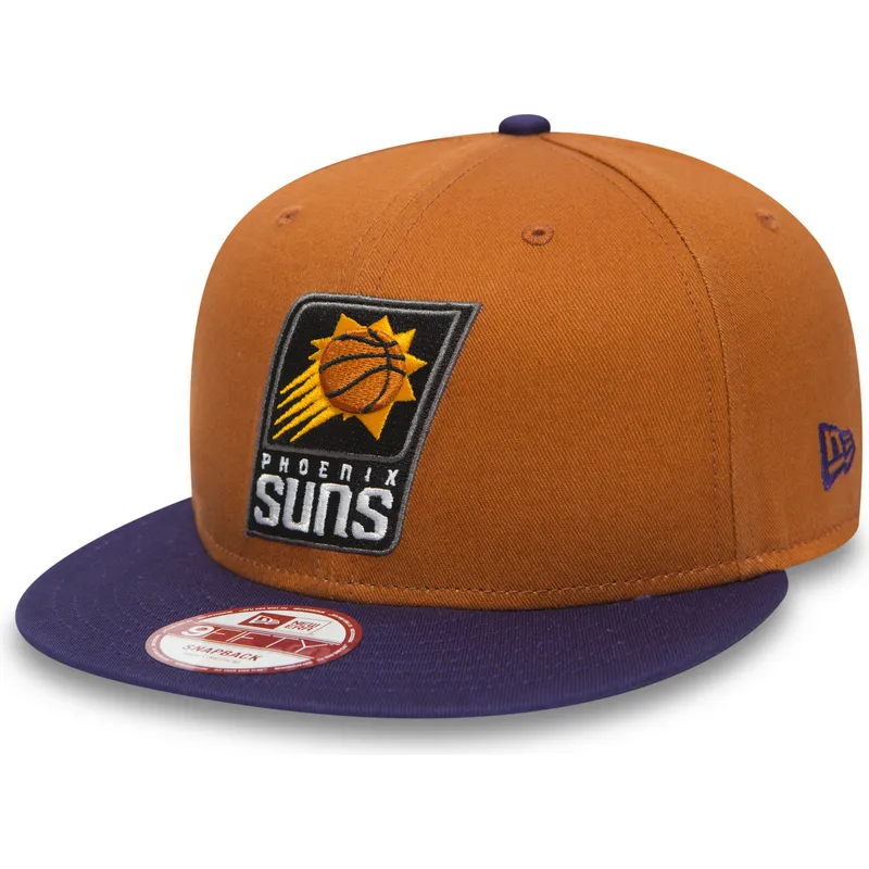 mutzen-flach-orange-snapback-9fifty-der-phoenix-suns-nba-von-new-era