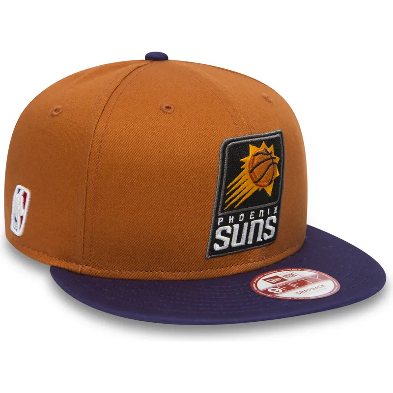 mutzen-flach-orange-snapback-9fifty-der-phoenix-suns-nba-von-new-era