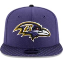 casquette-plate-violette-snapback-9fifty-sideline-baltimore-ravens-nfl-new-era