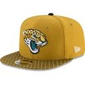 mutzen-flach-gelb-snapback-9fifty-sideline-der-jacksonville-jaguars-nfl-von-new-era