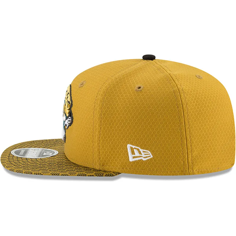 mutzen-flach-gelb-snapback-9fifty-sideline-der-jacksonville-jaguars-nfl-von-new-era
