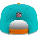 mutzen-flach-blau-snapback-9fifty-sideline-der-miami-dolphins-nfl-von-new-era