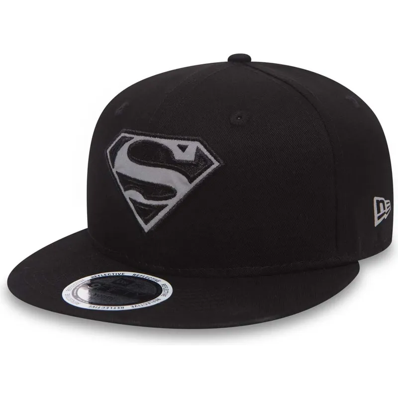 mutzen-flach-schwarz-snapback-fur-kinder-9fifty-reflect-der-superman-warner-bros-von-new-era mutzen-flach-schwarz-snapback-fur-kinder-9fifty-reflect-der-superman-warner-bros-von-new-era