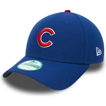 new-era-curved-brim-9forty-the-league-chicago-cubs-mlb-black-adjustable-cap