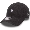 mutzen-gebogen-schwarz-verstellbares-band-9forty-herringbone-der-detroit-tigers-mlb-von-new-era