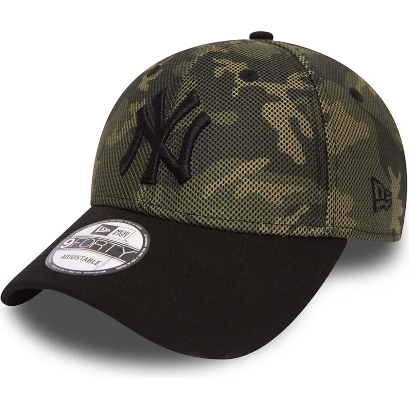 mutzen-gebogen-tarnung-verstellbares-band-9forty-mesh-overlay-der-new-york-yankees-mlb-von-new-era