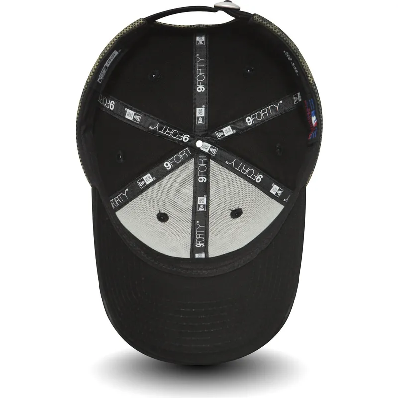 mutzen-gebogen-tarnung-verstellbares-band-9forty-mesh-overlay-der-new-york-yankees-mlb-von-new-era