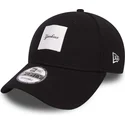 mutzen-gebogen-schwarz-verstellbares-band-9forty-satin-patch-der-new-york-yankees-mlb-von-new-era