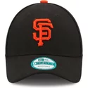 casquette-courbee-noire-ajustable-9forty-the-league-san-francisco-giants-mlb-new-era