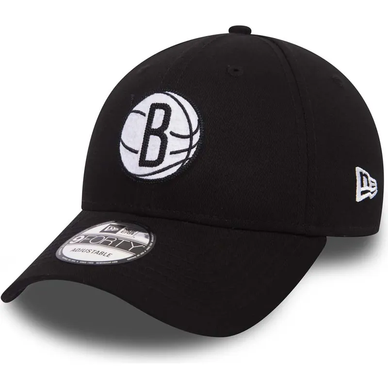 mutzen-gebogen-schwarz-verstellbares-band-9forty-felt-infill-der-brooklyn-nets-nba-von-new-era