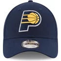 casquette-courbee-bleue-ajustable-9forty-the-league-indiana-pacers-nba-new-era