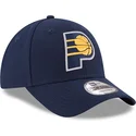 mutzen-gebogen-blau-verstellbares-band-9forty-the-league-der-indiana-pacers-nba-von-new-era